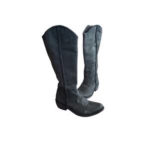 Women's Black Knee-High Boots